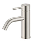 Simple Cylindrical Single Handle Basin Faucet