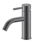 Simple Cylindrical Single Handle Basin Faucet