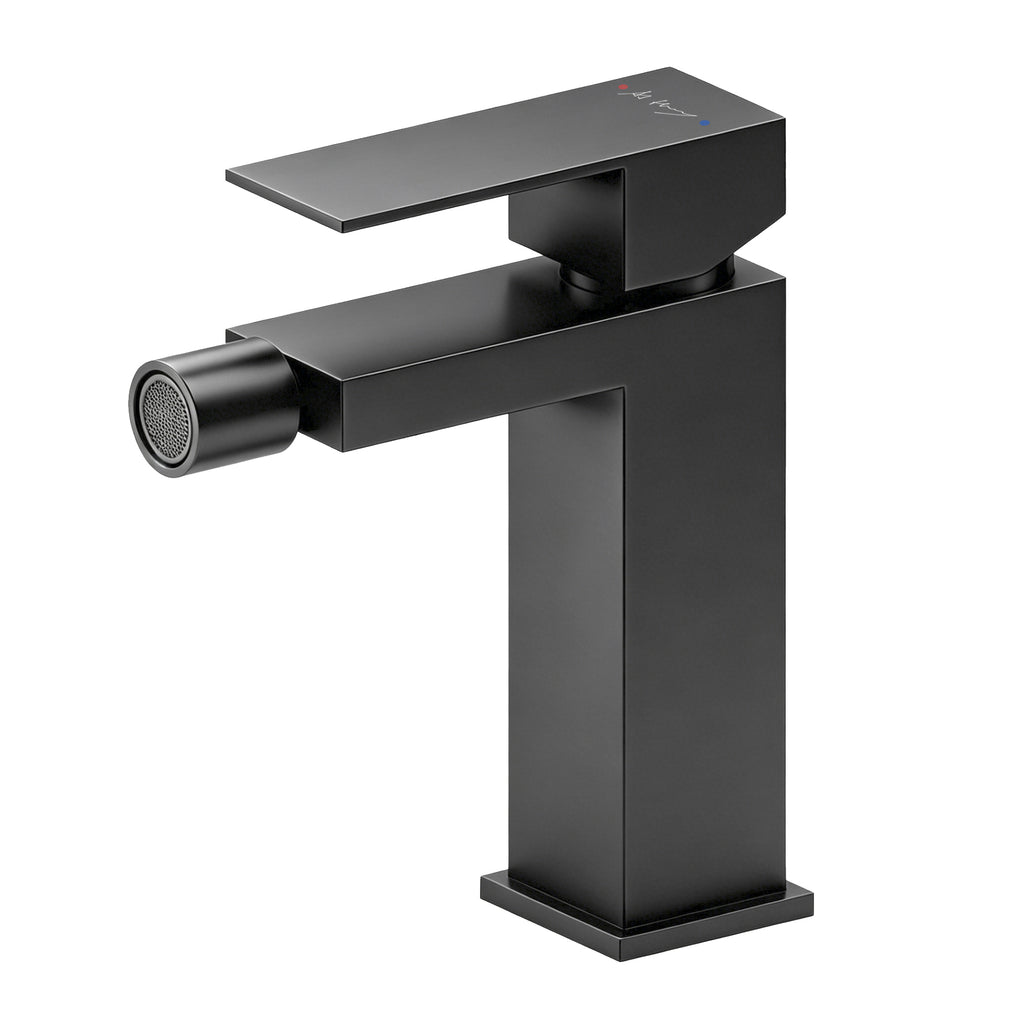 Square Tall Bathroom Washbasin Faucet with Aerator