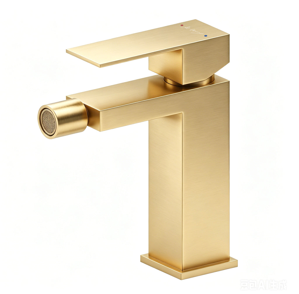 Square Tall Bathroom Washbasin Faucet with Aerator