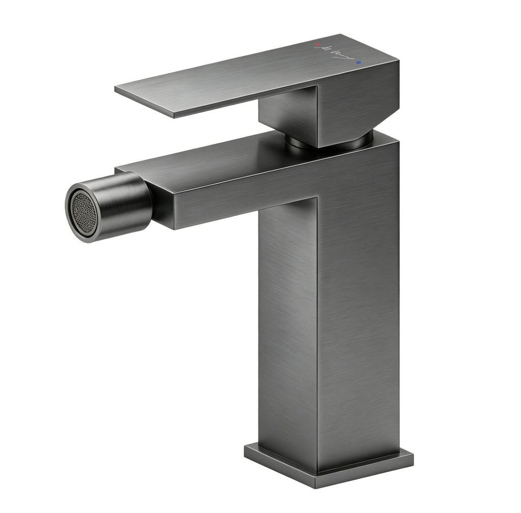 Square Tall Bathroom Washbasin Faucet with Aerator