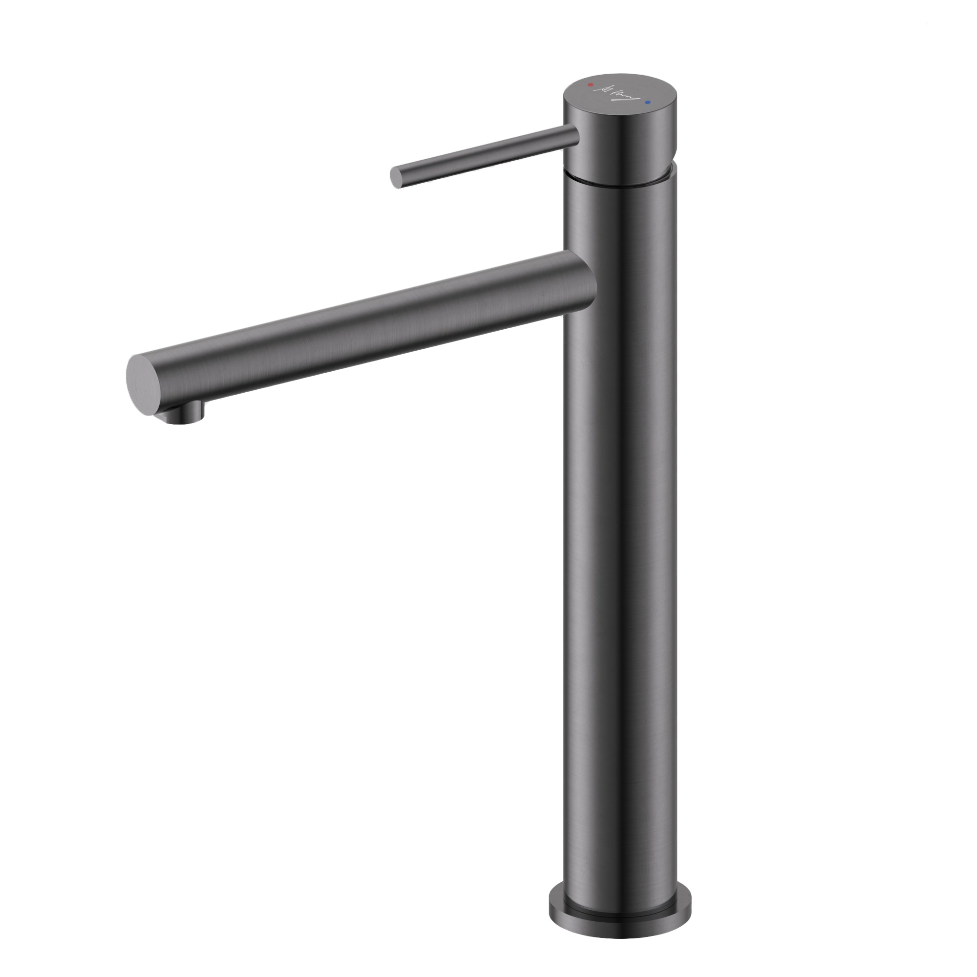 Extended Spout Cylindrical Basin Faucet
