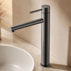 Extended Spout Cylindrical Basin Faucet