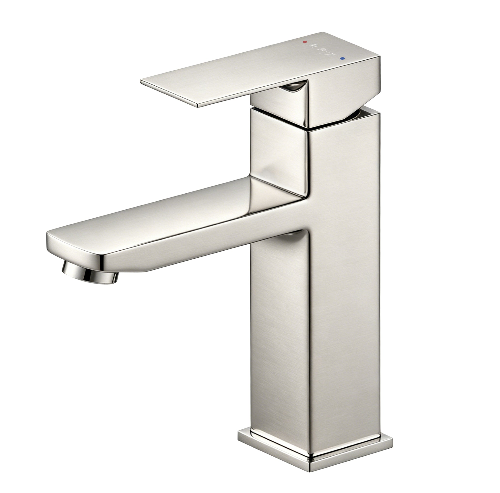Classic Square Hot and Cold Water Basin Faucet