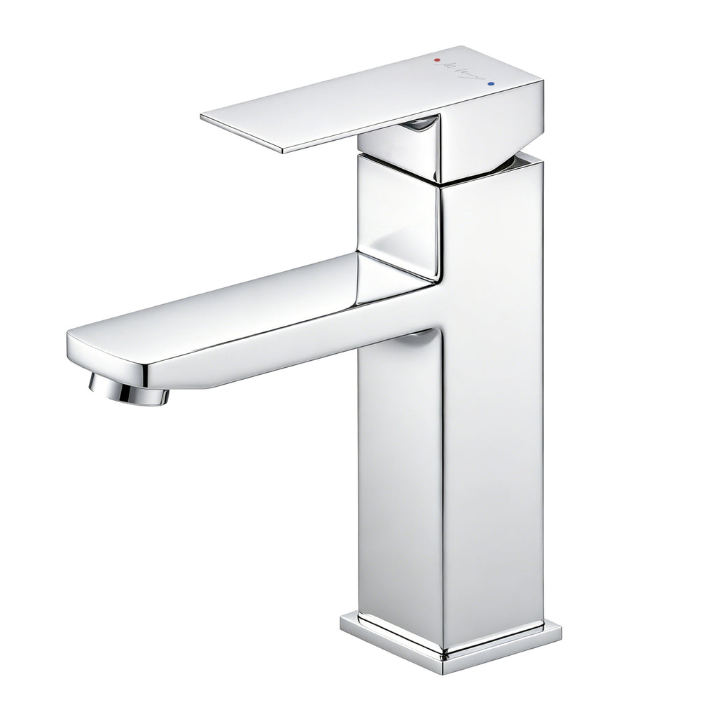 Classic Square Hot and Cold Water Basin Faucet
