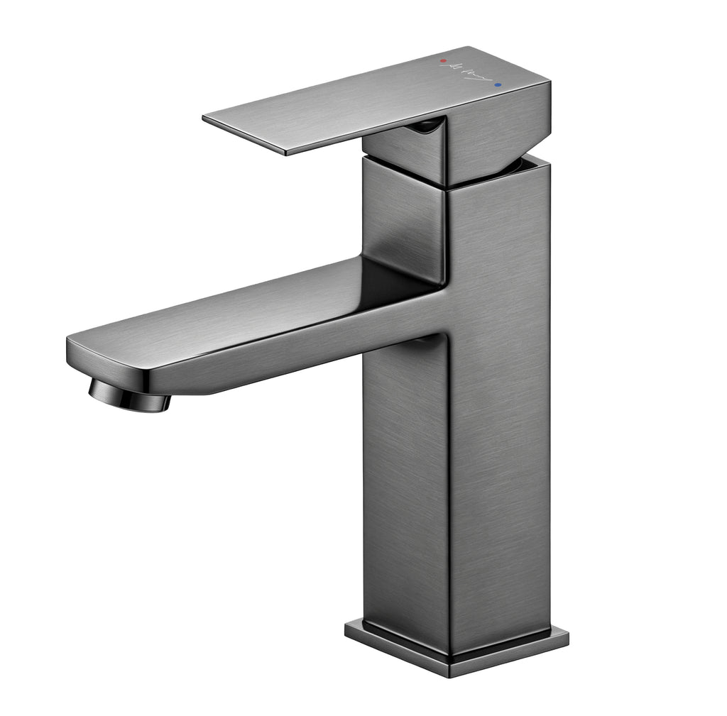 Classic Square Hot and Cold Water Basin Faucet