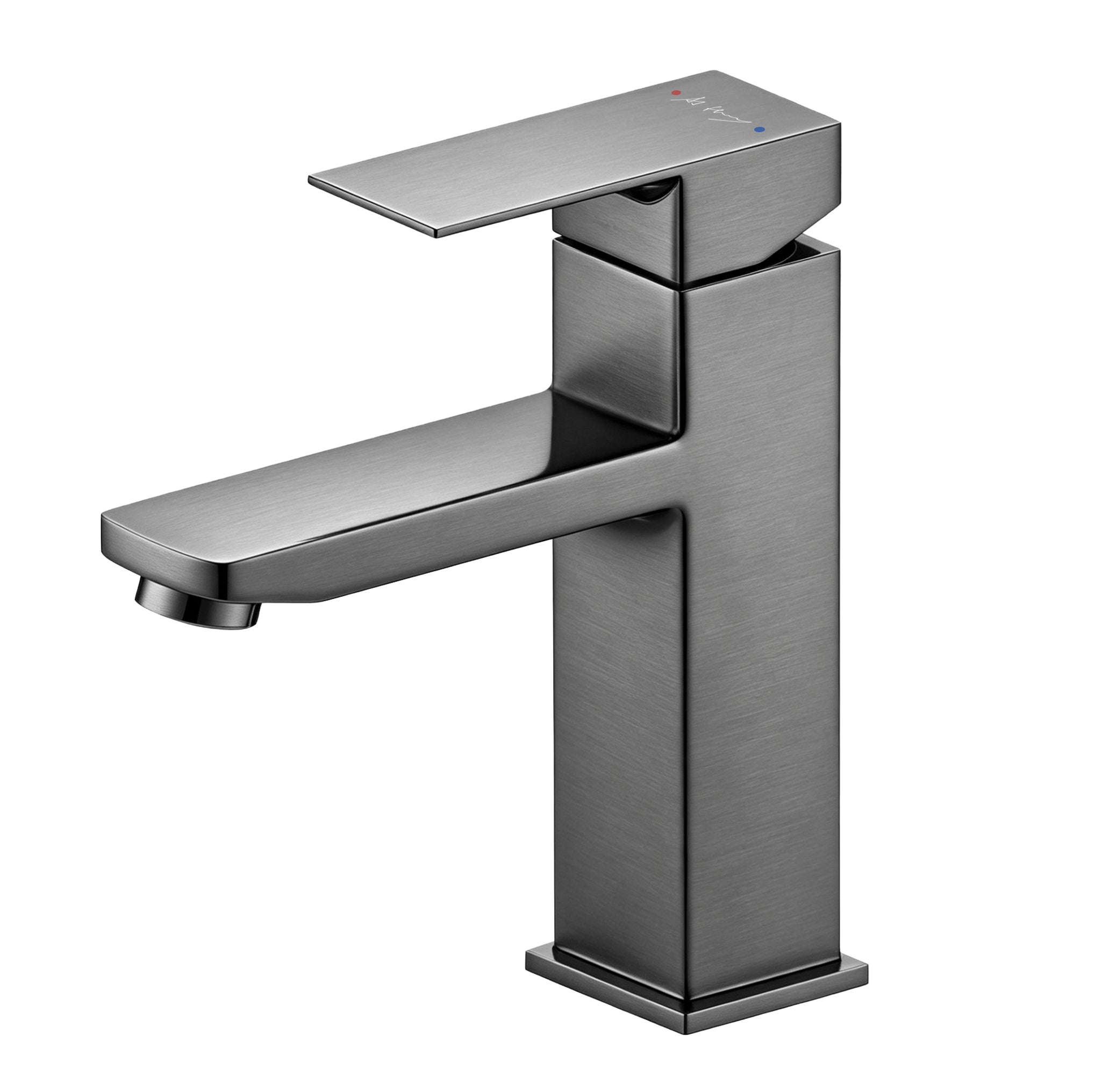 Classic Square Hot and Cold Water Basin Faucet