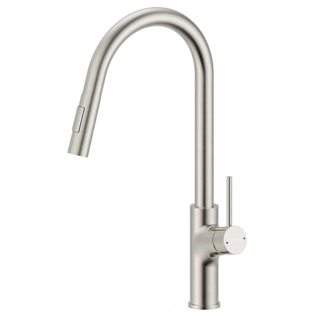 304 Stainless Steel Pull-Out Kitchen Faucet