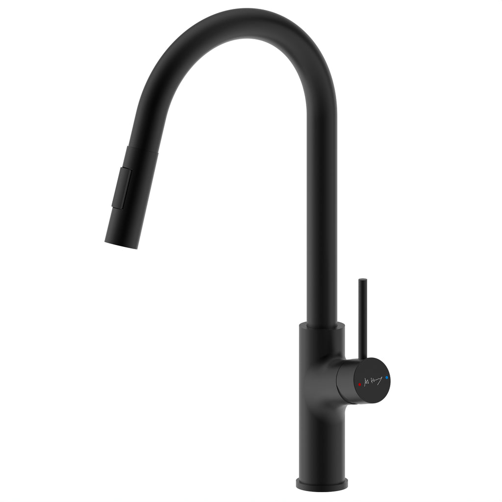 304 Stainless Steel Pull-Out Kitchen Faucet