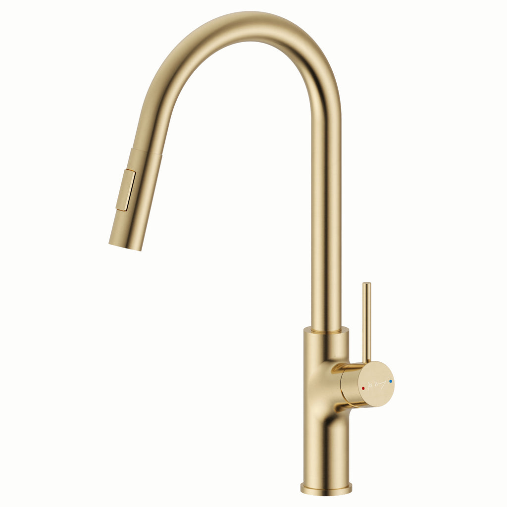 304 Stainless Steel Pull-Out Kitchen Faucet