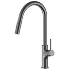 304 Stainless Steel Pull-Out Kitchen Faucet