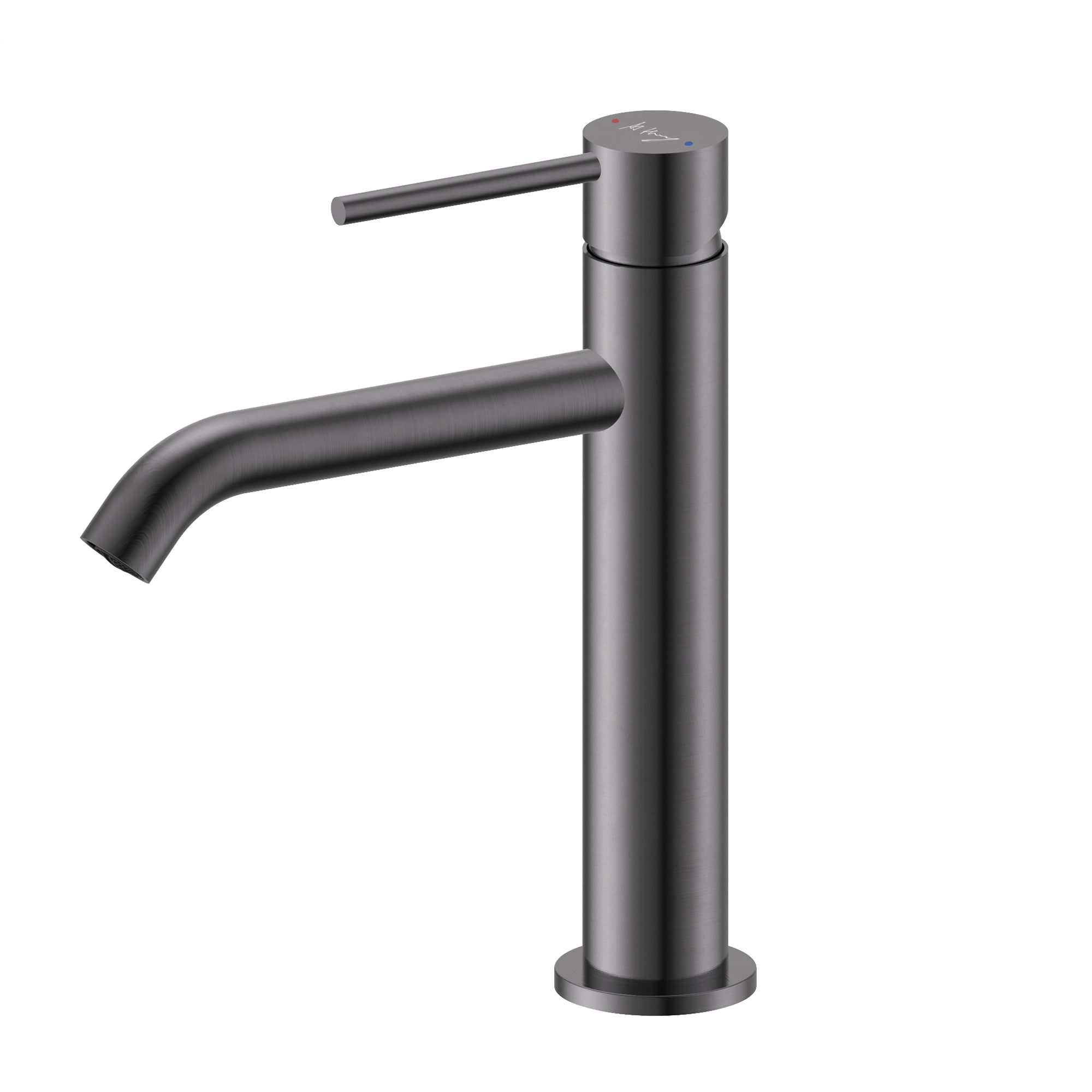 Simple Tall Cylindrical Basin Faucet