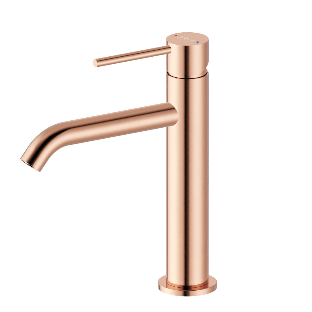 Simple Tall Cylindrical Basin Faucet