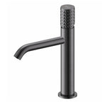 Bathroom Diamond Pattern Tall Cylindrical Basin Faucet