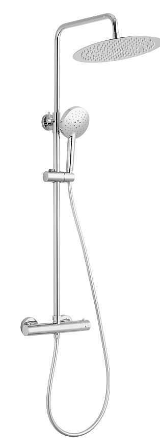 SC74-Rain Shower Head with Handheld Combo, Dual Shower System
